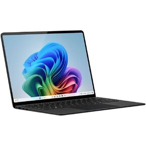 كمبيوتر محمول Microsoft Surface (2024)، نظام التشغيل Windows 11 Copilot+ PC، شاشة لمس 13.8 بوصة، Snapdragon X Elite (12 كور)، ذاكرة الوصول العشوائي 16 جيجابايت، تخزين SSD 512 جيجابايت، أسود in Kuwait