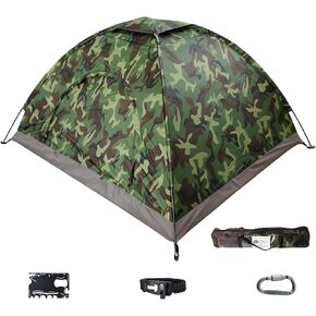 2 Person Camping Tent – Lightweight Waterproof Backpacking Dome Tent for 2 People, Easy Setup & Portable Shelter in Saudi Arabia