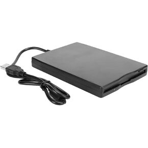Portable Floppy Drive 3.5 inch USB External Disk Reader for Desktop Laptop Computers, Ultra Thin and Lightweight, USB 1.1/2.0/3.0 Compatible, in Kuwait