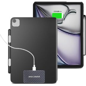 حافظة مغناطيسية رفيعة لجهاز iPad Pro 12.9 (3rd/4th/5th/6th) وiPad Air 13 (M2/M3)، متوافقة مع لوحة المفاتيح السحرية وتدعم شحن Apple Pencil Pro، غطاء حماية نحيف مع حامل قابل للطي in Kuwait