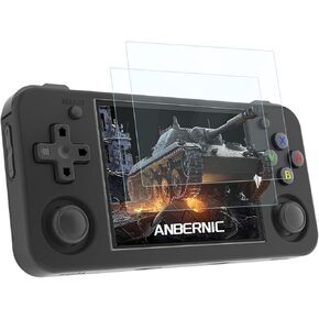 for RG35XX H Game Console Screen Protector [2 Pack], Anti-Scratch | HD Tempered Glass，9H Hardness，Compatible for GiipGoop Ayhgicxt Aivuidbs GameLo Anbernic RG35XX H Retro Handheld Game Console in Saudi Arabia