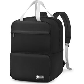 Lightweight United Airlines Personal Item Bag 17x10x9 Ultralight 0.5lb Foldable Travel Backpack for Women Men College Casual Daypack (Black) in Kuwait