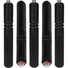 5 X UHF هوائي قصير قصير متوافق مع راديو Motorola DP2400 DP4800 XPR3000 XPR3300e XPR3500 XPR7350 XPR7380e XPR7550 XPR7580e R7 440-490MHz PMAE4069 PMAE4070 3.74 بوصة (9.5 سم) in Kuwait