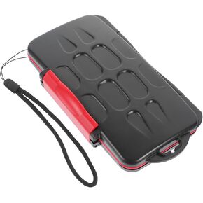 Memory Card Storage Case Organizer Waterproof Shockproof Portable Holder for Micro and Standard Cards Travel Protection in Saudi Arabia