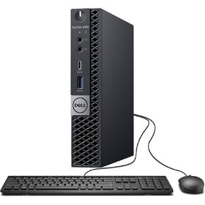 كمبيوتر سطح المكتب Dell OptiPlex 5060 Micro Windows 11 Pro - Intel Core i5-8500، ذاكرة الوصول العشوائي 16 جيجابايت، 512 جيجابايت SSD، دعم 4K، DisplayPort، WiFi، Bluetooth، كمبيوتر OptiPlex Mini (متجدد) in Kuwait