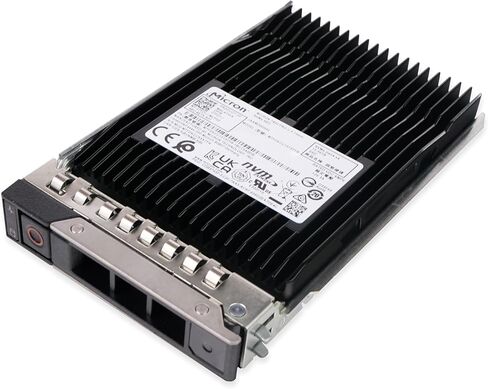 Dell 15.36 تيرابايت PCIe Gen 4 8 جيجابايت/ثانية U.3 NVMe 2.5in Enterprise PowerEdge SSD للقراءة المكثفة لـ: R440 R750 R450 T150 R470 T560 T40 R250 R740 R640 T550 T350 R540 R840 ME4024 R650XS MTFDKCC15T3TFR-ديل G16 in Saudi Arabia