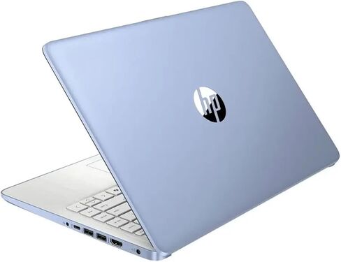 كمبيوتر محمول HP 14 خفيف للغاية للطلاب والمنزل (14 بوصة LED، مكتب 365 لمدة عام، Intel 4-Core N150 (>N4120)، ذاكرة وصول عشوائي 4 جيجابايت، تخزين 256 جيجابايت (128 جيجابايت + 128 جيجابايت SD)) عمر بطارية طويل 11 ساعة، كاميرا ويب، شحن سريع، ويندوز 11 S in Kuwait