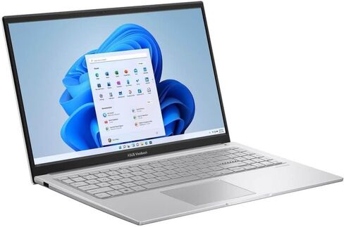 ASUS Vivobook 15 Laptop: 15.6" Full HD Display, Latest Generation Intel Core 5 120U, 16GB RAM, 512GB SSD, Wi-Fi 6, Windows 11 Home, Silver in Kuwait