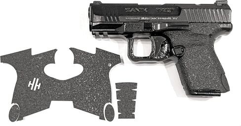 شريط قبضة مسدس Handleitgrips متوافق مع Canik TP9 SC Elite - شريط قبضة مطاطي محكم، سهل التركيب، راحة وتحكم، غلاف قبضة المسدس، جلود وإكسسوارات، مملوكة للمحاربين القدامى، صنع في الولايات المتحدة الأمريكية in Kuwait