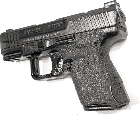 شريط قبضة مسدس Handleitgrips متوافق مع Canik TP9 SC Elite - شريط قبضة مطاطي محكم، سهل التركيب، راحة وتحكم، غلاف قبضة المسدس، جلود وإكسسوارات، مملوكة للمحاربين القدامى، صنع في الولايات المتحدة الأمريكية in Kuwait