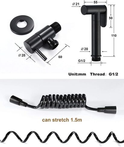 Hand HeldSpray Combo is Made by Top Premium Copper Material,WithHose,Let You Grasp and Handle Gently and Comfortably, Precise Surface Guarantees Fo in Saudi Arabia