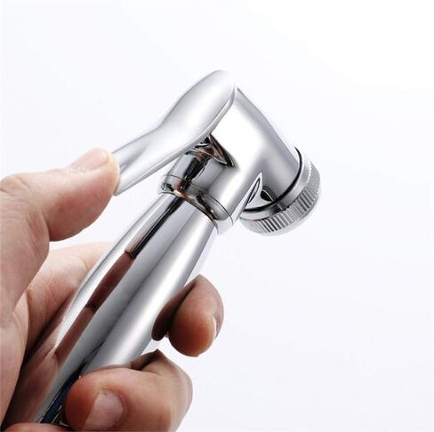 HandheldSprayer Set,Premium Pressure-Free Spray Gun Screw Into The Circular Nozzle Shattaf,Shower Cloth Diaper Spray Attachment,Toilet Cleaner,Pressure Control in Saudi Arabia