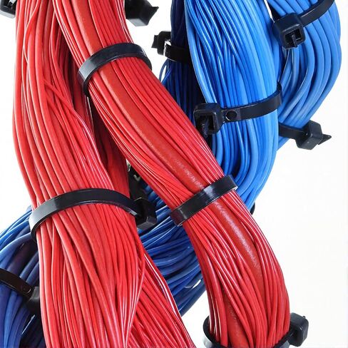 Zip Ties 400 Pack (4", 6", 8", 12") – Assorted Cable Ties for Cable Management, Wire Organization, Electrical Accessories, Garden & Home Improvement, UV Resistant GripLock Ties BY OPM Premium in Saudi Arabia