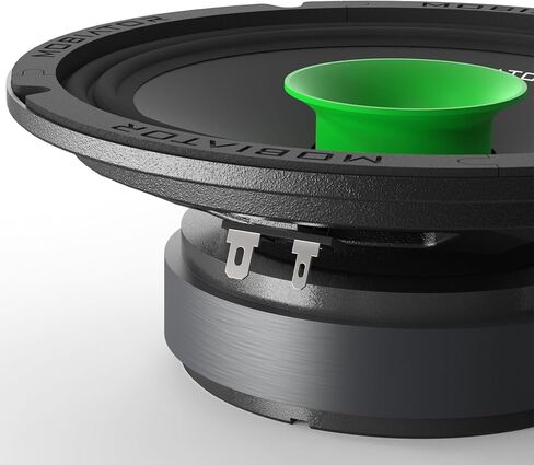مكبرات صوت MB-M65T 6.5 بوصة ثنائية الاتجاه Pro Audio متوسطة المدى، 360 وات بحد أقصى، 4 أوم، ملف صوتي 1.5 بوصة، مع مكبرات صوت رصاصة مدمجة، سهلة التركيب في السيارات/الشاحنات/الأبواب (زوج) in Kuwait