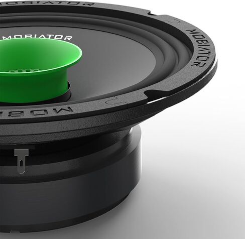 مكبرات صوت MB-M65T 6.5 بوصة ثنائية الاتجاه Pro Audio متوسطة المدى، 360 وات بحد أقصى، 4 أوم، ملف صوتي 1.5 بوصة، مع مكبرات صوت رصاصة مدمجة، سهلة التركيب في السيارات/الشاحنات/الأبواب (زوج) in Kuwait