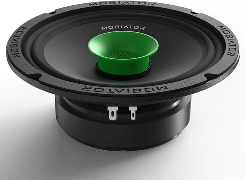 مكبرات صوت MB-M65T 6.5 بوصة ثنائية الاتجاه Pro Audio متوسطة المدى، 360 وات بحد أقصى، 4 أوم، ملف صوتي 1.5 بوصة، مع مكبرات صوت رصاصة مدمجة، سهلة التركيب في السيارات/الشاحنات/الأبواب (زوج) in Kuwait