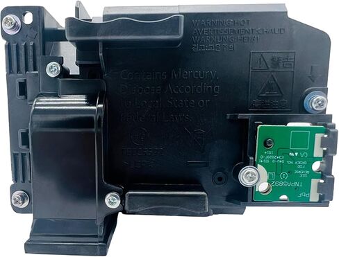 Jaspertronics™ Original ET-LAE300 Lamp & Housing for Panasonic Projectors - Fits PT-EW640, PT-EX510UL, PT-EZ770ZL, PT-EZ580U, ET-LAE300 & More - 1 Unit Per Pack with 1 Year Warranty in Saudi Arabia