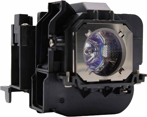 Jaspertronics™ Original Lamp & Housing for The PT-EZ590 Panasonic Projector with Original Specification and Full lifespan Bulb Inside - 1 Year Warranty in Saudi Arabia
