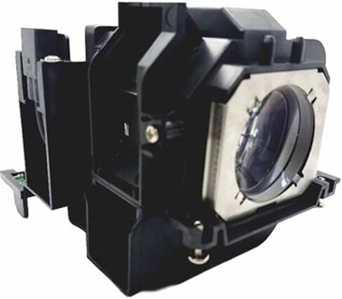 Jaspertronics™ Original Lamp & Housing for The PT-EZ590 Panasonic Projector with Original Specification and Full lifespan Bulb Inside - 1 Year Warranty in Saudi Arabia