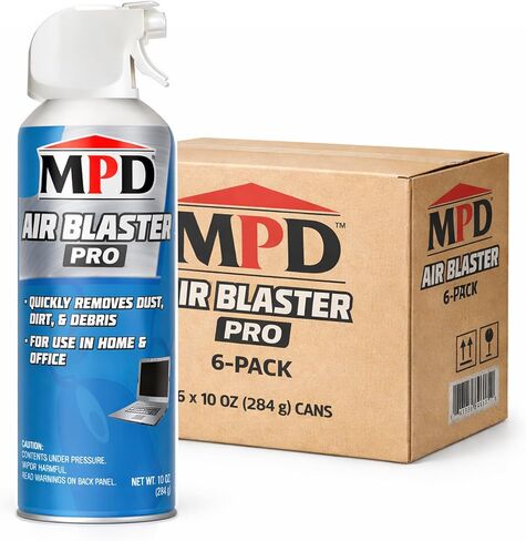 MPD Air Blaster Pro Compressed Air Duster for Electronics & Computers – High-Pressure Canned Air Cleaner for Keyboards, PCs, Cameras & Office Equipment – (1 Pack) in Kuwait