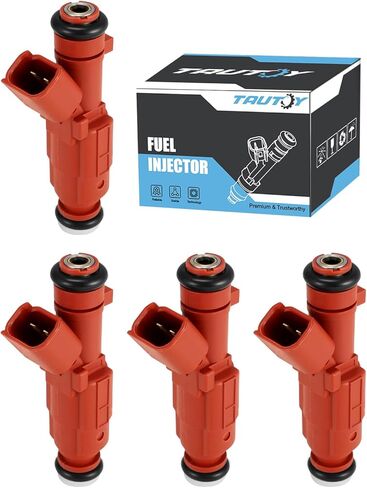 FJ661 Fuel Injectors 4PCS 2.4L Only For Hyundai Santa Fe 2001-2004 Sonata 1999-2005,For Kia Magentis 2001-2004 Optima 2001-2006,35310-38010, 3531038010 in Saudi Arabia