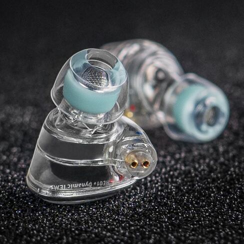 WHIZZER LT100 أطراف أذن من السيليكون السائل 4 أزواج، بديل ناعم لصوت Trueear/Moondrop/Campfire (فوهة 5-6.5 مم)، صوت جهير محكم ومريح (XS/S/M/L) in Kuwait