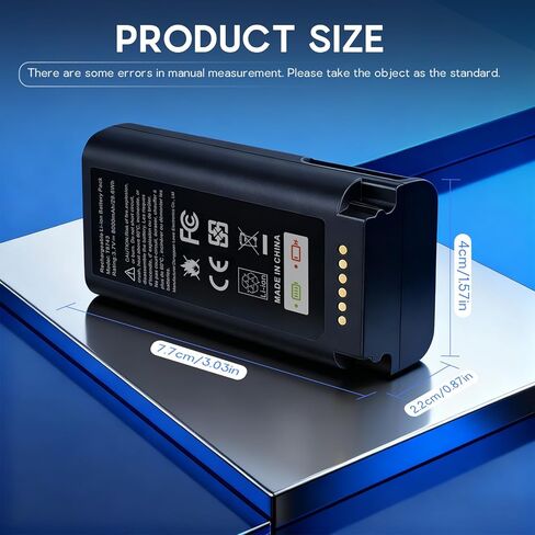 Fancy Buying 8000mAh Rechargeable Battery Replacement for Eufy Security E340 Video Doorbell E340/C31, Part Number HB-E340 T8743 with Type-C Charge Cable in Saudi Arabia