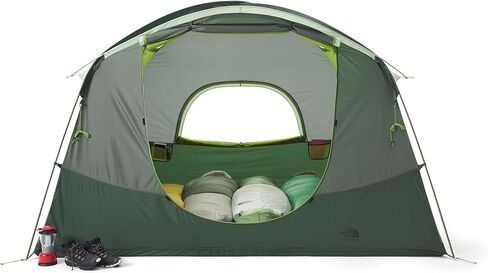 THE NORTH FACE Sequoia Tent | Waterproof Camping Tent, Spacious & Easy to Set Up, Front & Back Zipper Doors, Side Windows in Saudi Arabia