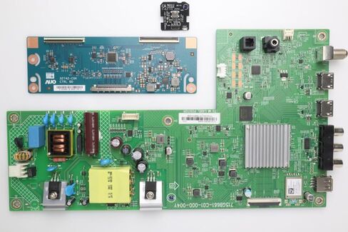 Lutema Television Repair Kit for Vizio D32F4-J01 with TV Main Board + Power Supply + TCon + Cables in Saudi Arabia