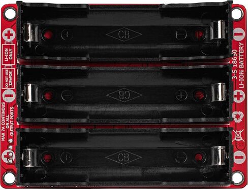 Dayton Audio LBB-3v2 3 x 18650 لوحة شاحن بطارية ليثيوم / وحدة 12 فولت مع حماية الشحن in Kuwait