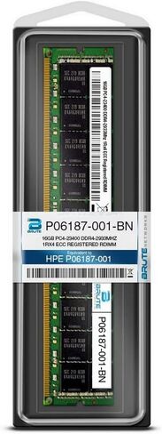 P06187-001-BN - 16GB DDR4-2933MHz 1Rx4 ECC Registered RDIMM (Compatible with OEM PN# P06187-001) in Saudi Arabia
