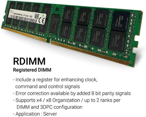 P06187-001-BN - 16GB DDR4-2933MHz 1Rx4 ECC Registered RDIMM (Compatible with OEM PN# P06187-001) in Saudi Arabia
