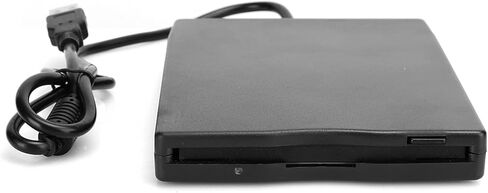 محرك الأقراص المرنة المحمول 3.5 بوصة USB قارئ الأقراص الخارجية لأجهزة الكمبيوتر المحمول المكتبية، رفيع للغاية وخفيف الوزن، متوافق مع USB 1.1/2.0/3.0، in Kuwait