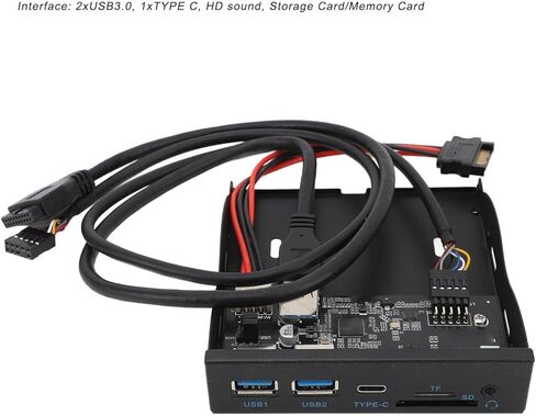 لوحة محرك مرن، 3.5 بوصة USB3.2 GEN1 نوع C لوحة محرك مرن، توصيل وتشغيل 5 جيجابت في الثانية 19PIN Hub لـ 7 8 10 11 2003 in Saudi Arabia