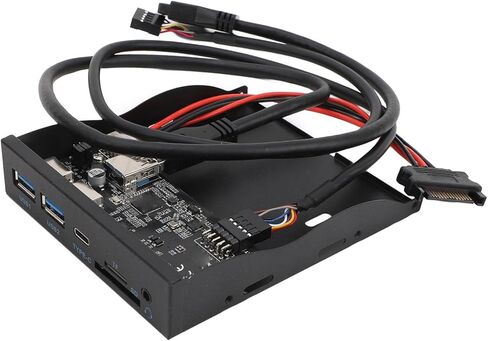 لوحة محرك مرن، 3.5 بوصة USB3.2 GEN1 نوع C لوحة محرك مرن، توصيل وتشغيل 5 جيجابت في الثانية 19PIN Hub لـ 7 8 10 11 2003 in Saudi Arabia