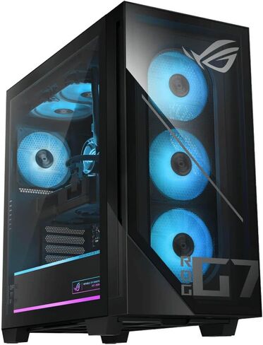 ASUS ROG G700 Gaming Desktop PC Intel Core Ultra 7 265F 32GB RAM 1TB NVMe SSD NVIDIA GeForce RTX 5060 8GB Liquid Cooling RGB Keyboard Mouse Windows 11 Pro with 12 Month CPS Protection in Saudi Arabia