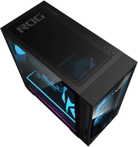 ASUS ROG G700 Gaming Desktop PC Intel Core Ultra 7 265F 32GB RAM 1TB NVMe SSD NVIDIA GeForce RTX 5060 8GB Liquid Cooling RGB Keyboard Mouse Windows 11 Pro with 12 Month CPS Protection in Saudi Arabia