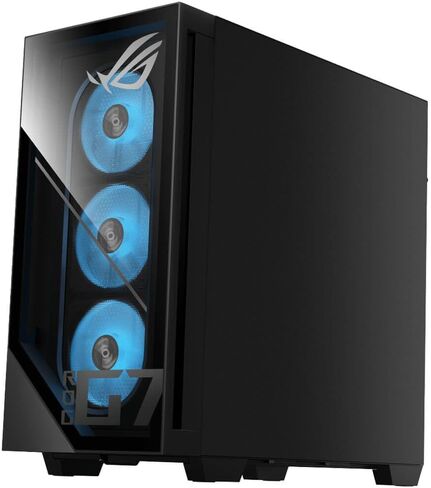 ASUS ROG G700 Gaming Desktop PC Intel Core Ultra 7 265F 32GB RAM 1TB NVMe SSD NVIDIA GeForce RTX 5060 8GB Liquid Cooling RGB Keyboard Mouse Windows 11 Pro with 12 Month CPS Protection in Saudi Arabia