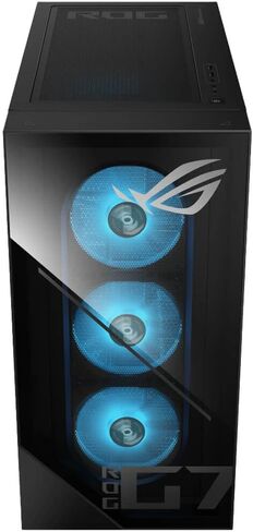 ASUS ROG G700 Gaming Desktop PC Intel Core Ultra 7 265F 32GB RAM 1TB NVMe SSD NVIDIA GeForce RTX 5060 8GB Liquid Cooling RGB Keyboard Mouse Windows 11 Pro with 12 Month CPS Protection in Saudi Arabia