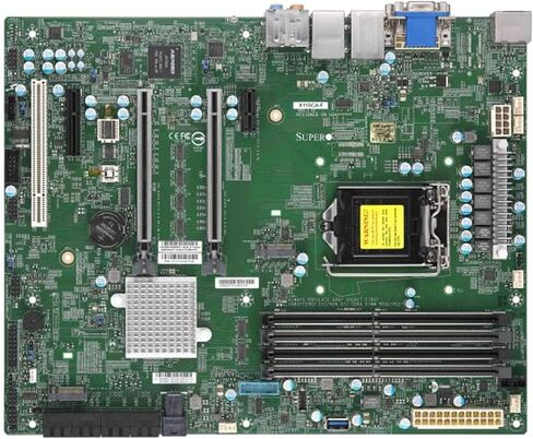 اللوحة الأم Supermicro MBD-X11SCA-F-O Core i3 S1151 C246 ما يصل إلى 64 جيجابايت PCIe SATA ATX البيع بالتجزئة in Kuwait