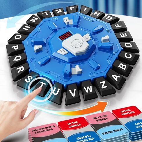 لعبة الكلمات، لعبة لوحية تفاعلية للعائلة، سباق ضد المؤقت، تعليمية وممتعة لجميع الأعمار in Saudi Arabia