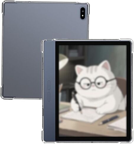 for Bigme B7/B7 Pro 7 inch E-Readers Case,Ultra-Thin Full Coverage Corner,BOVUGAC Soft TPU Shockproof Kids Friendly for Bigme B7 7" Case Cover (Clear) in Saudi Arabia