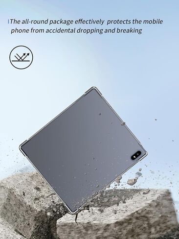 for Bigme B7/B7 Pro 7 inch E-Readers Case,Ultra-Thin Full Coverage Corner,BOVUGAC Soft TPU Shockproof Kids Friendly for Bigme B7 7" Case Cover (Clear) in Saudi Arabia