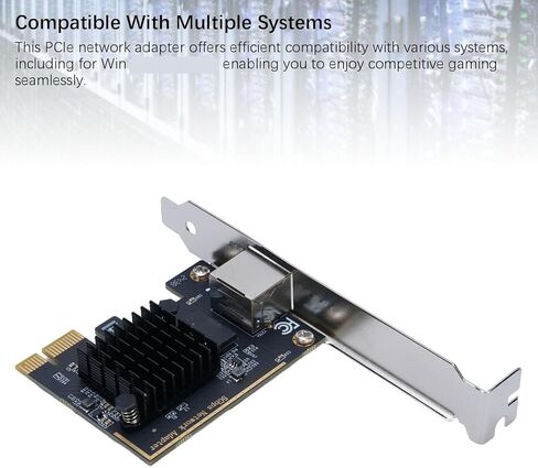بطاقة شبكة PCIe بسرعة 5 جيجابت في الثانية من Tangxi مع ملف تعريف منخفض جدًا، محول شبكة PCIe إلى 5 جيجابت إيثرنت لشريحة RTL8126، بطاقة إيثرنت متعددة جيجابت (5G/2.5G/1G/100Mbps) in Kuwait