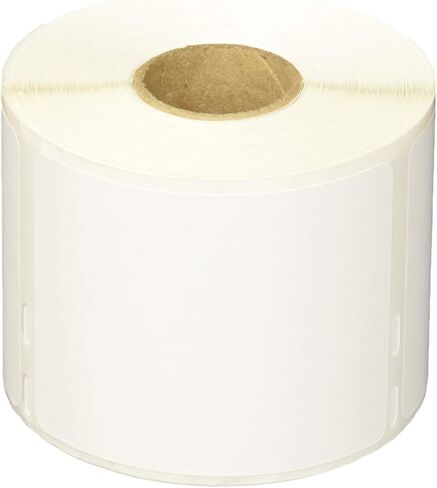 ملصقات أقراص لاصقة من DYMO 30324، 2 3/4 × 2 1/8، أبيض، 320 ملصق/لفة in Saudi Arabia