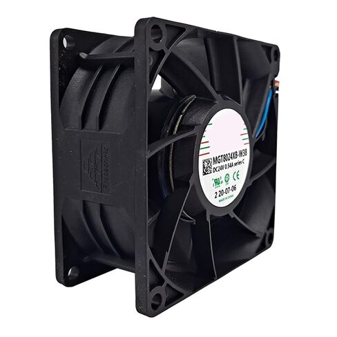 MGT8024XB-W38 C 24V 0.54a 8038 6800rpm 4-Wire PWM Yongli مروحة تبريد in Saudi Arabia