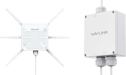 صندوق WAVLINK مقاوم للماء لـ POE مع موسع WiFi الخارجي AX3000 in Saudi Arabia