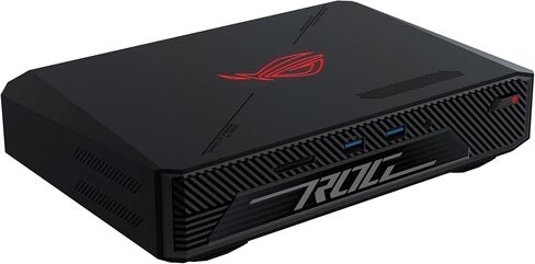 كمبيوتر مكتبي صغير للألعاب ROG NUC، قوة ألعاب مدمجة مع رسومات منفصلة RTX4070، Intel Core Ultra 9 185H/32GB DDR5 RAM/1 تيرابايت SSD in Saudi Arabia