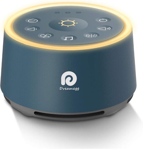 Dreamegg White Noise Machine for Adults - 10W Powerful Sound Machine with 29 Soothing Sounds, Noise Masking for Snoring, Traffic & Office Privacy, Ideal for Home, Travel & Deep Sleep in Saudi Arabia