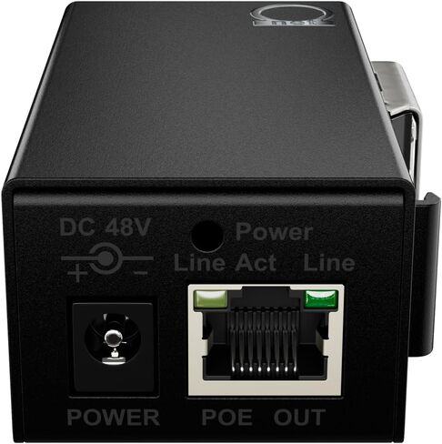 PoE Powered Ethernet Extender Over 2-Wire or Coax | Master Side PD – No Local Power Needed | Up to 800 m (500 m PoE) | LAN & PoE Repeater Booster Bridge | DIN-Rail or Wall Mount in Saudi Arabia